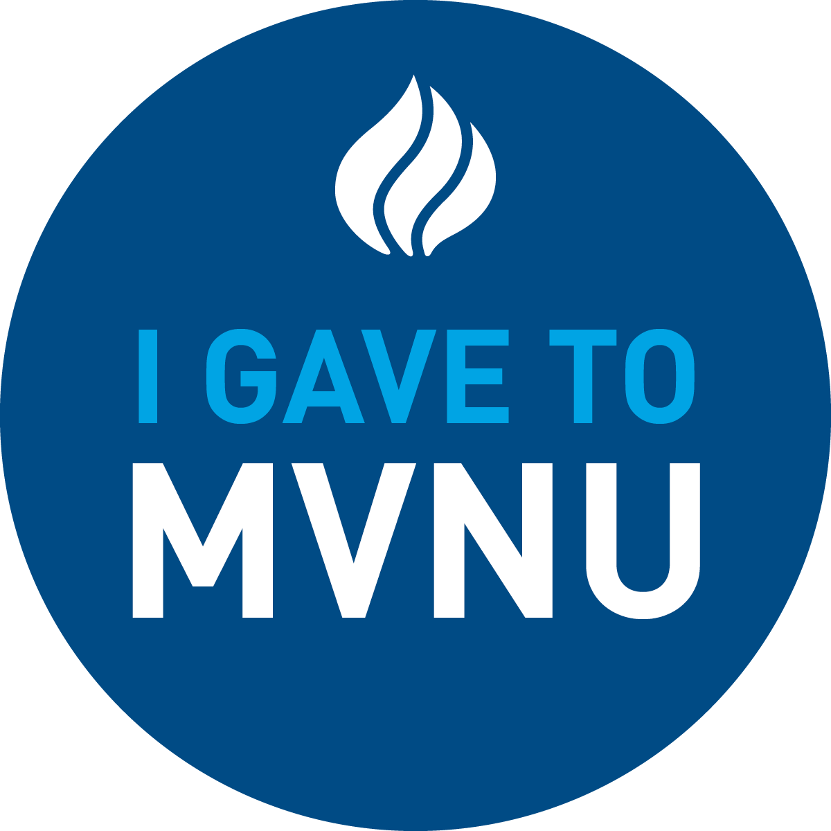 I gave to MVNU(1)