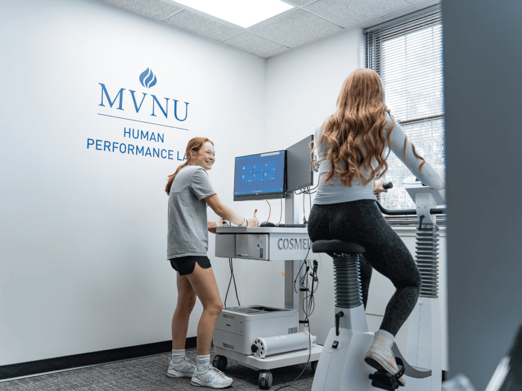 exercise science MVNU Mount Vernon Nazarene University human performance lab