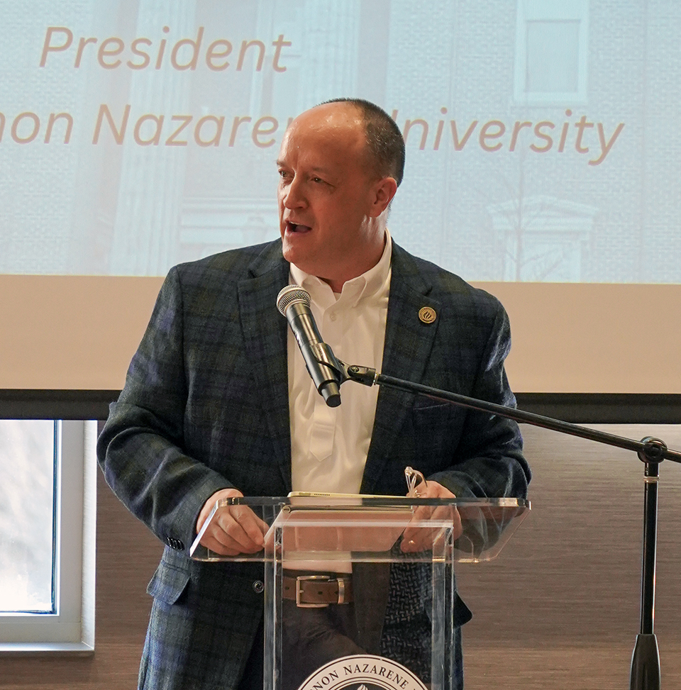 Mount Vernon Nazarene University President Dr. Carson Castleman