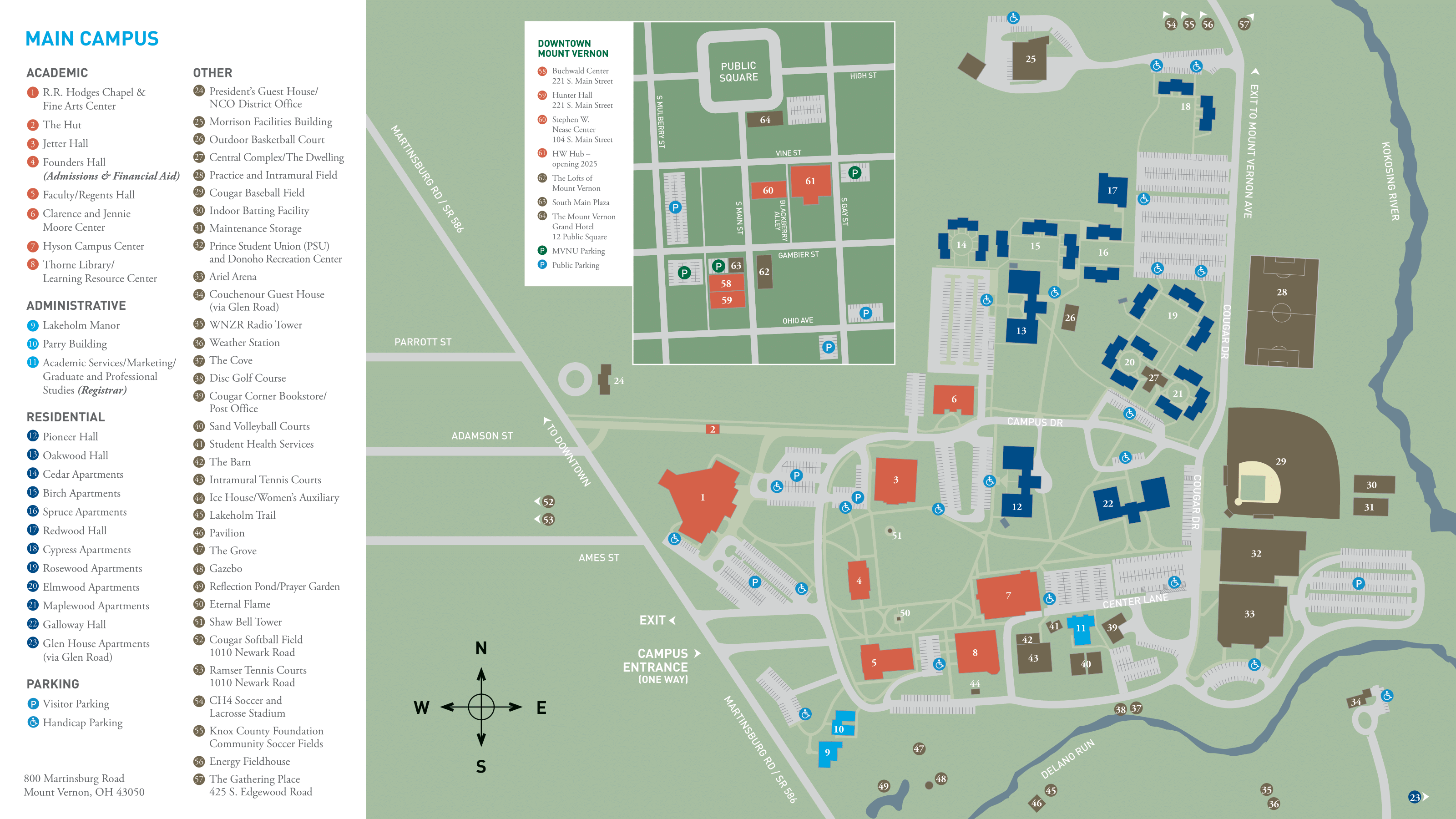 Campus Map  MVNU