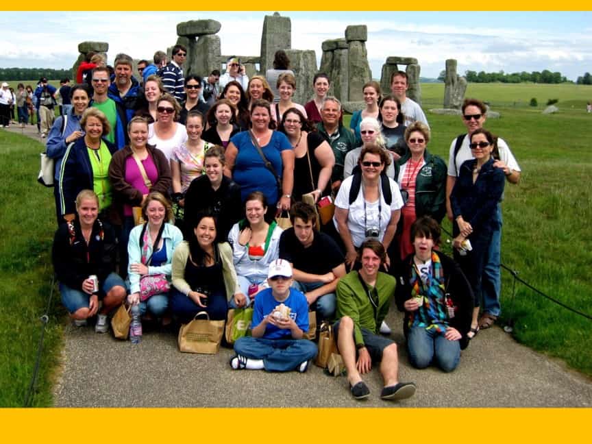 MVNUK group at Stonehenge