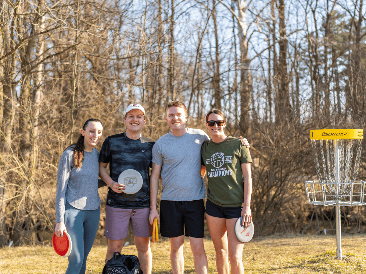 intramural MVNU Mount Vernon Nazarene University disc golf intramural MVNU Mount Vernon Nazarene University disc golf