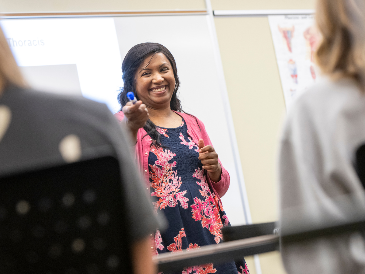 health science teacher MVNU Mount Vernon Nazarene University