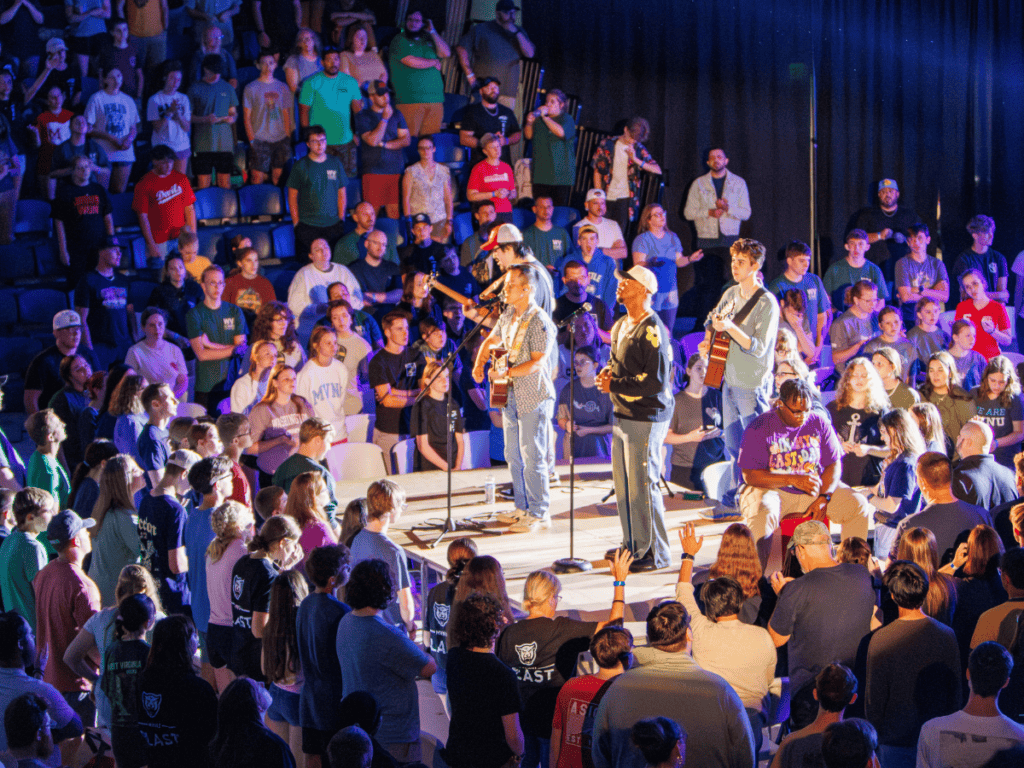 BLAST MVNU Mount Vernon Nazarene University worship night