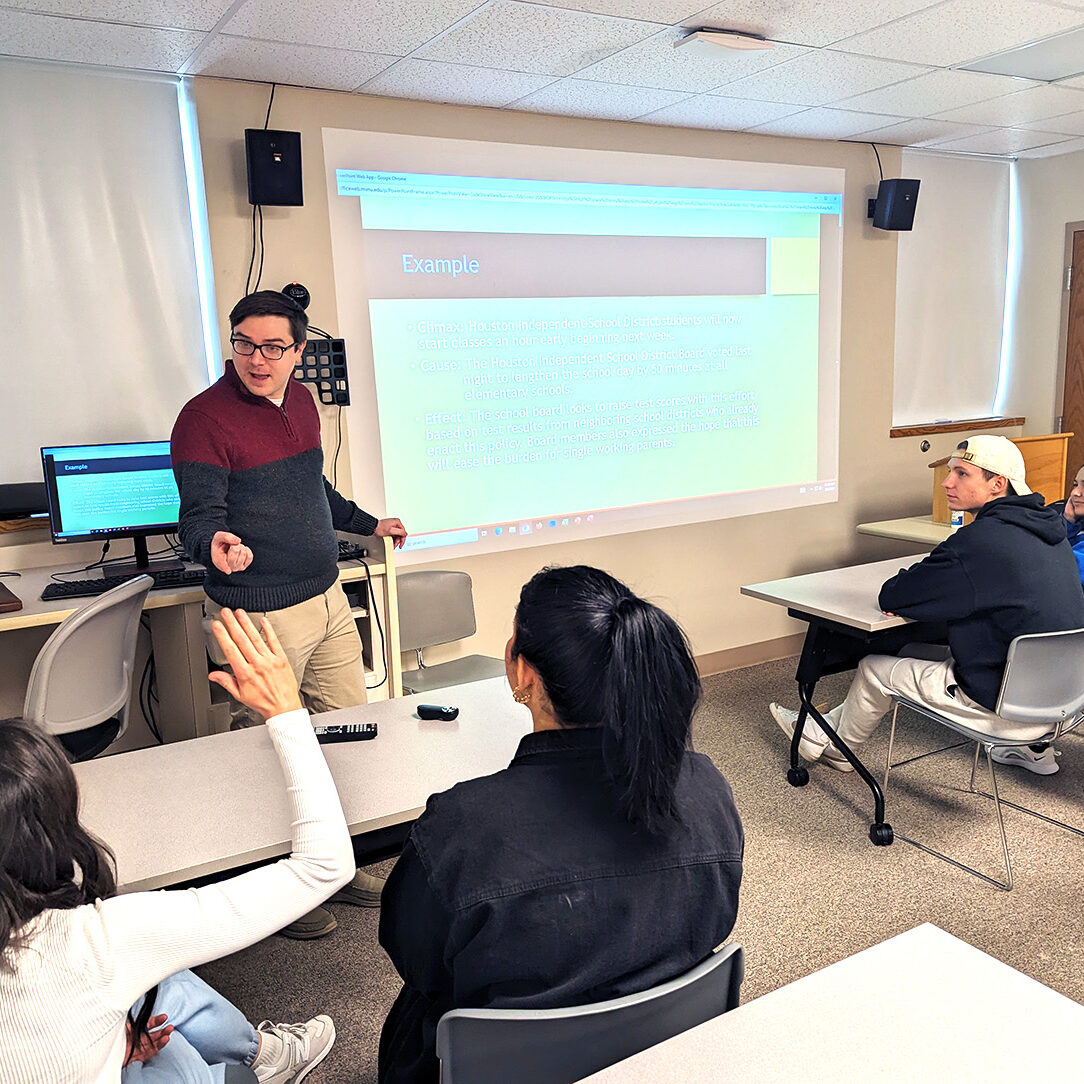 media production studio MVNU communication students radio station Ohio Mount Vernon Nazarene University campus