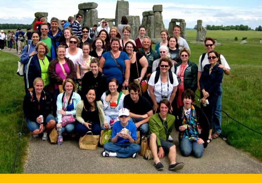 MVNUK group at Stonehenge