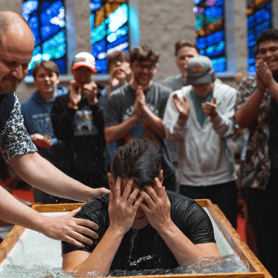 chapel baptism MVNU Mount Vernon Nazarene University